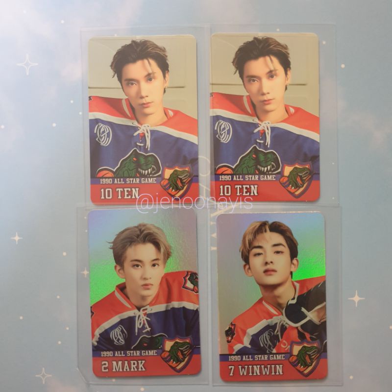 PC PHOTOCARD TRADING CARD NCT 90'S LOVE // HOLO NON HOLO // TEN MARK WINWIN