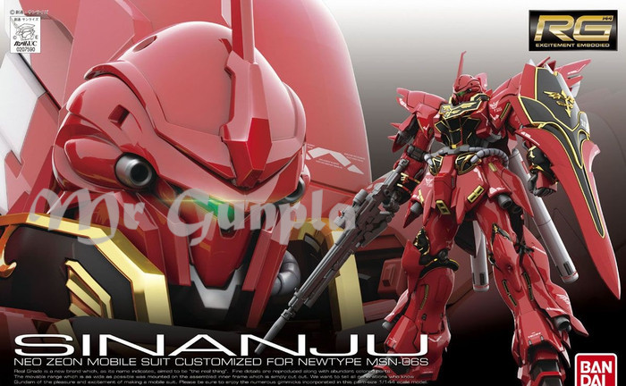 [MR GUNPLA] RG Sinanju