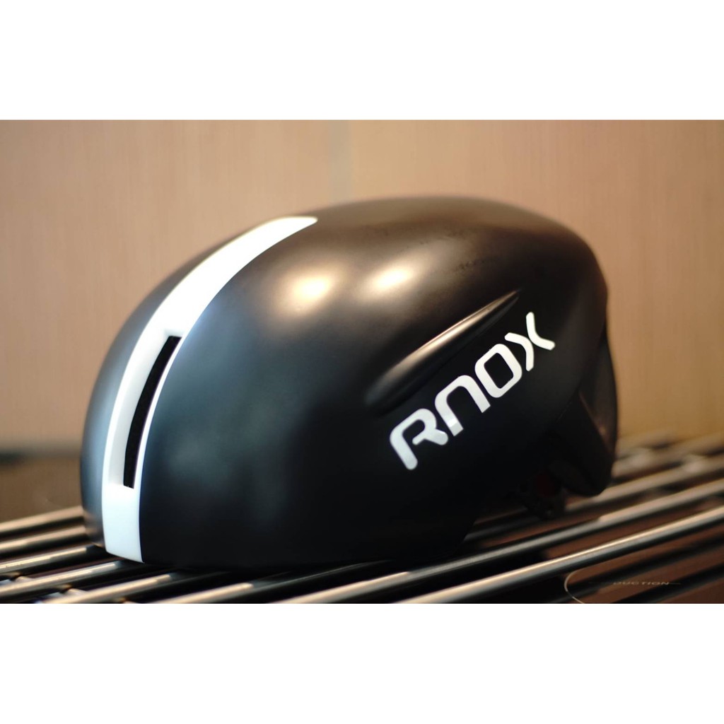 Helm Sepeda Aero Rnox (Mirip POC Aerohead Hitam Doff)