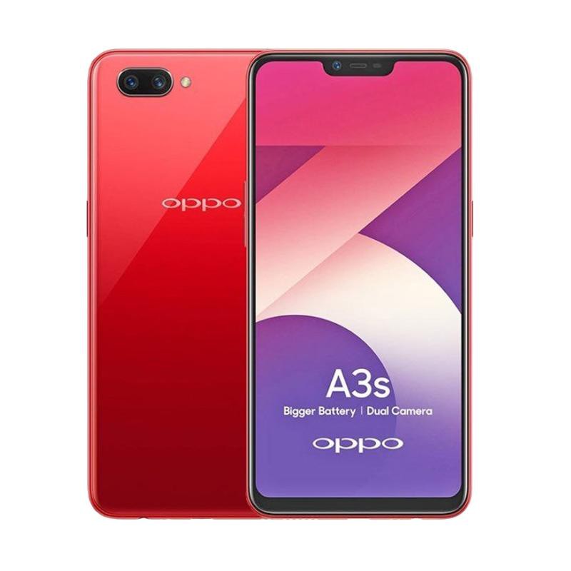 Oppo A3s 3/32GB Garansi 1 Years-Red