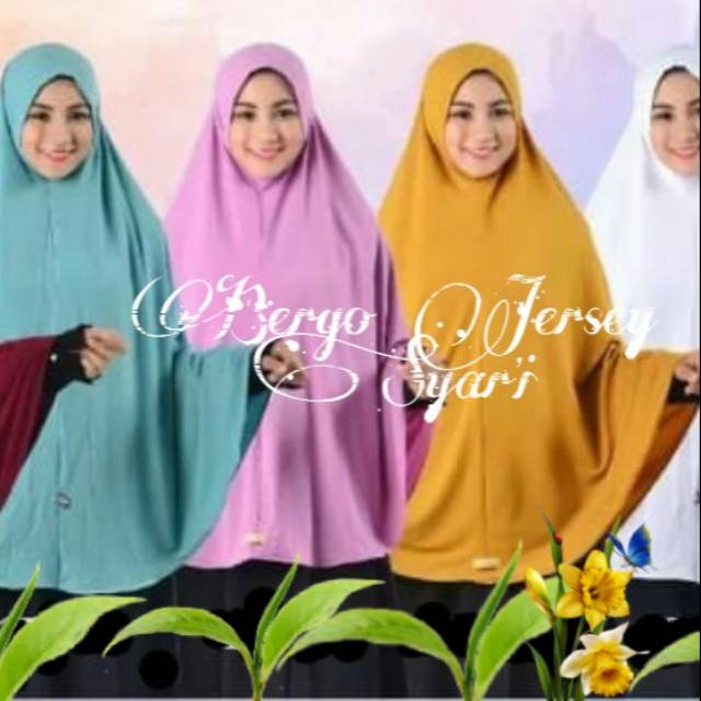 HIJAB JERSEY KOREA JUMBO NON PET SIZE XXL