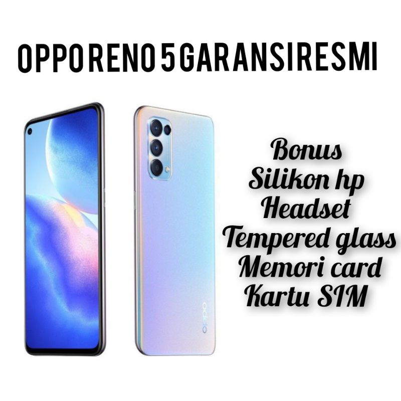OPPO RENO 5 GARANSI RESMI