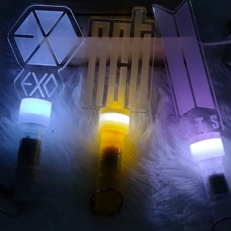 CUSTOM LIGHTSTICK FANMADE KPOP BTS BLACKPINK NCT EXO ITZY ASTRO TREASURE REVELUV TWICE