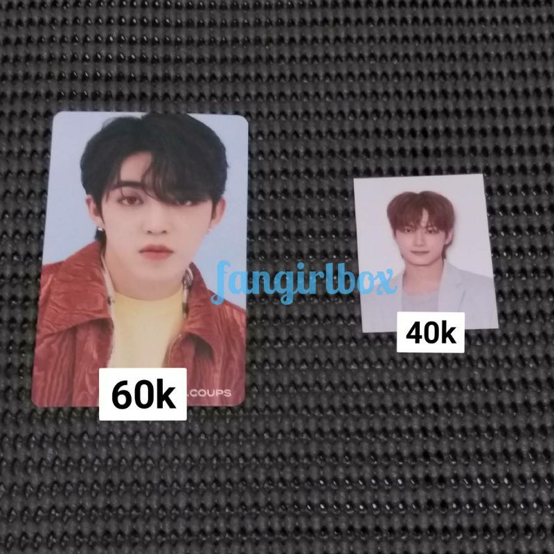 READYSTOCK SEVENTEEN - HITORIJANAI HMV PHOTOCARD SCOUPS & PASSPORT PHOTO INCOMPLETE HOODIE JUN