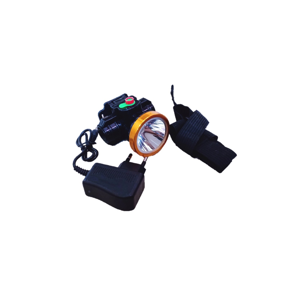 SENTER KEPALA 30w Bergaransi Putih / Kuning HEAD LAMP 30W Senter Kepala Cas Ulang Senter kepala Rechargable