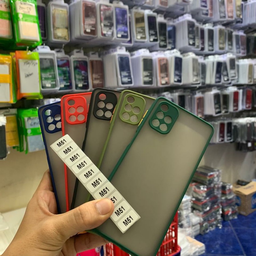 Samsung A12 M51 A21 S A21S Case Dove Matte Mychoice Slim Case Fuze Macaron