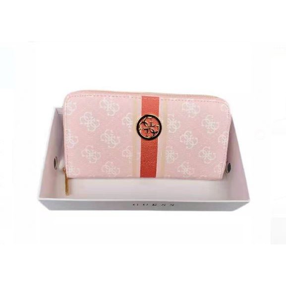 NEW! DOMPET GUESSS5 JENSEN LONG WALLET FREE BOXDOMPET FASHION IMPORT WANITA#341883