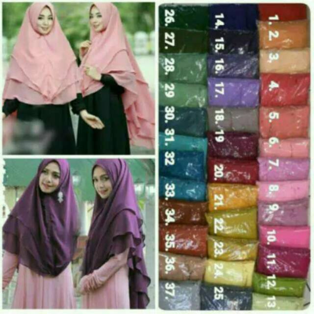 Khimar 3 Layer