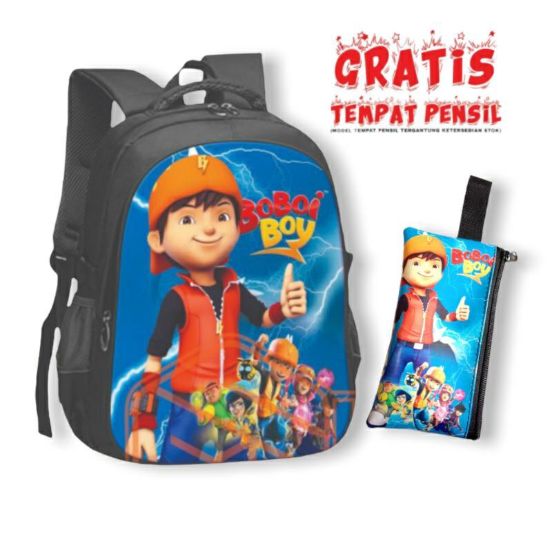 TAS SEKOLAH BOBOY TK SD/ free dompet