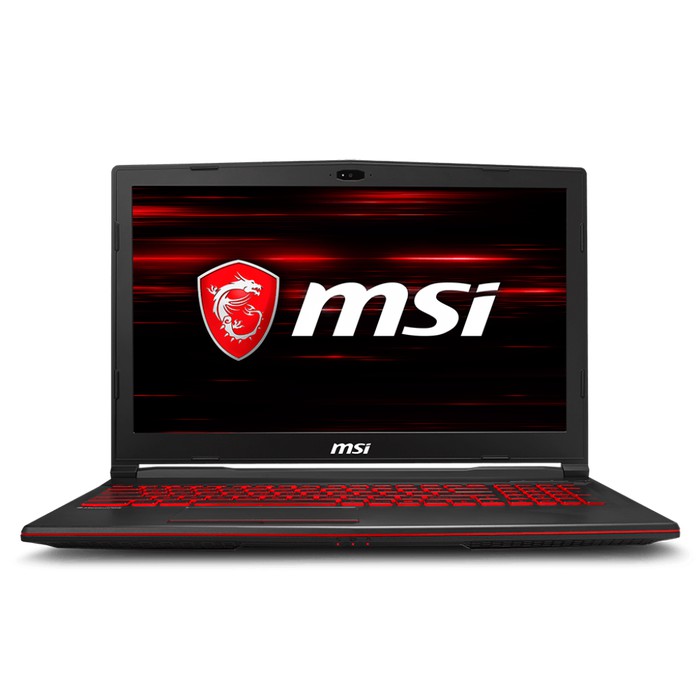 Unik MSI Gaming Laptop GL63-8RD-427 i7-8750H 8GB 1TB+128GB GTX1050TI 4GB Limited