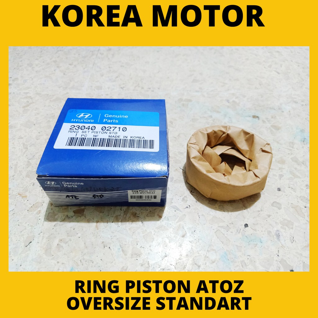 Ring Piston Hyundai Atoz 1.0 cc Kia Visto STANDART Kia Visto Ring Seker Seher