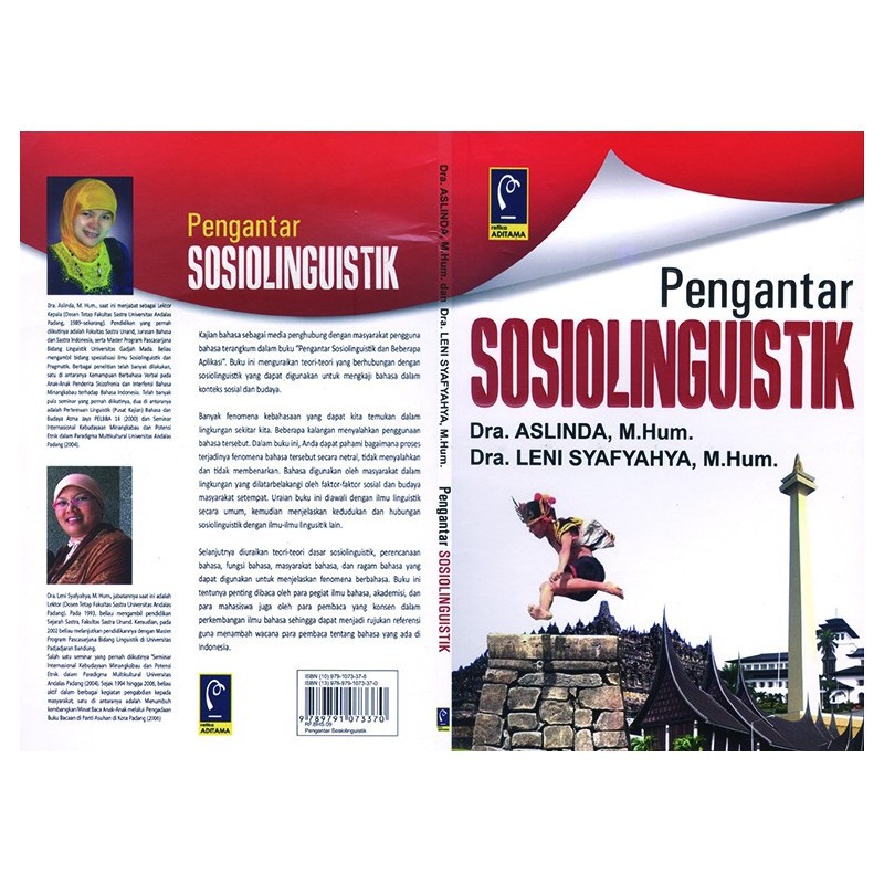 

BUKU PENGANTAR SOSIOLINGUISTIK