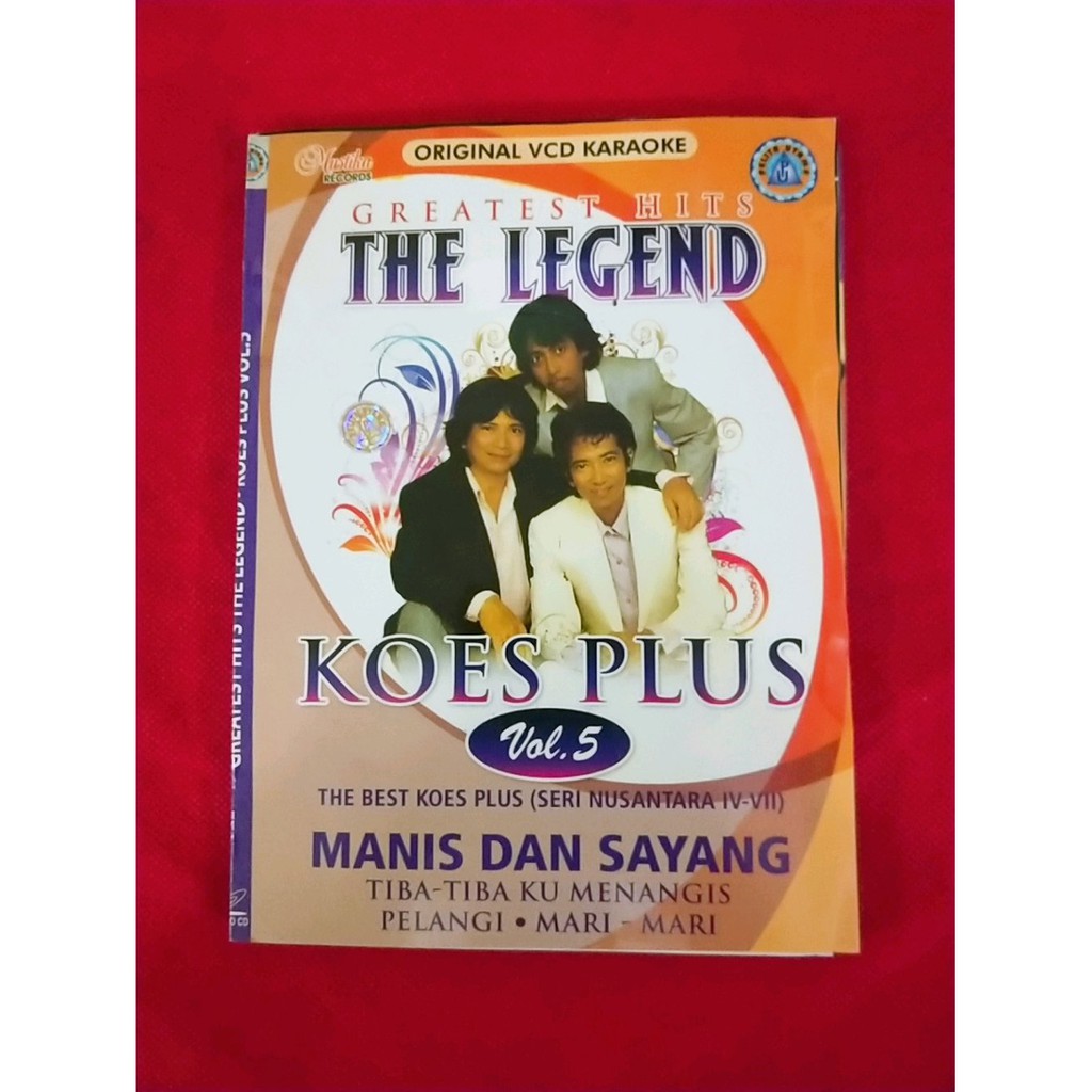 PROMO KASET MUSIK VIDEO VCD ASLI ORIGINAL LAGU KARAOKE THE LEGEND KOES PLUS