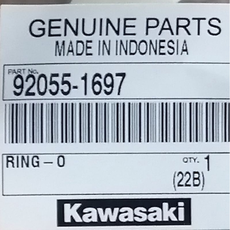 Oring tutup klep kaze klx 150 original hgp 920551697