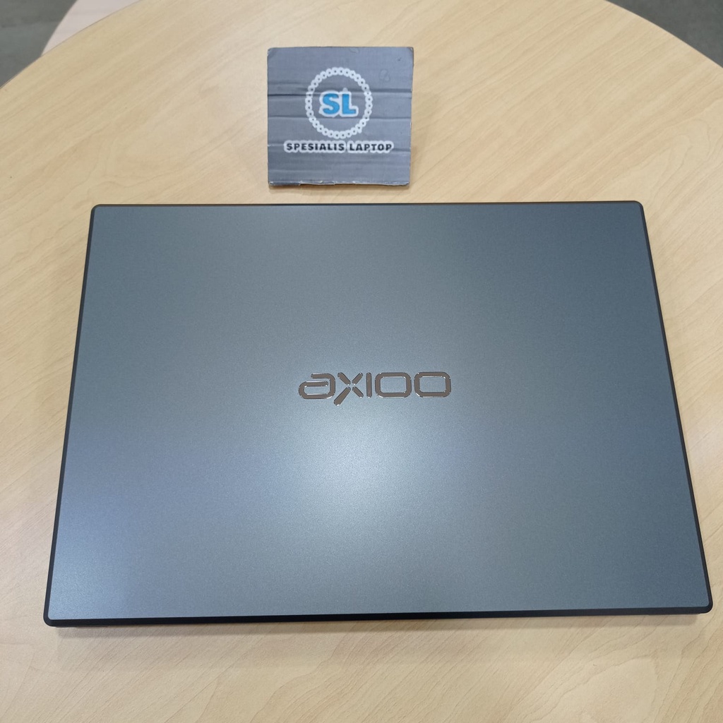 LAPTOP SEKOLAH BARU AXIOO MYBOOK 14F N4020 RAM 8GB 256GB SSD 2.5K IPS WIN10PRO