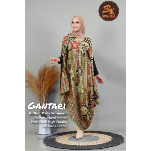 [GANTARI] Baju dress Wanita mewah Kaftan Paris Sragenan High quality