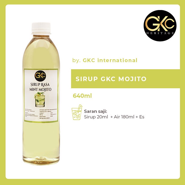 

Sirup Minuman GKC "Rasa Mojito" 640ml