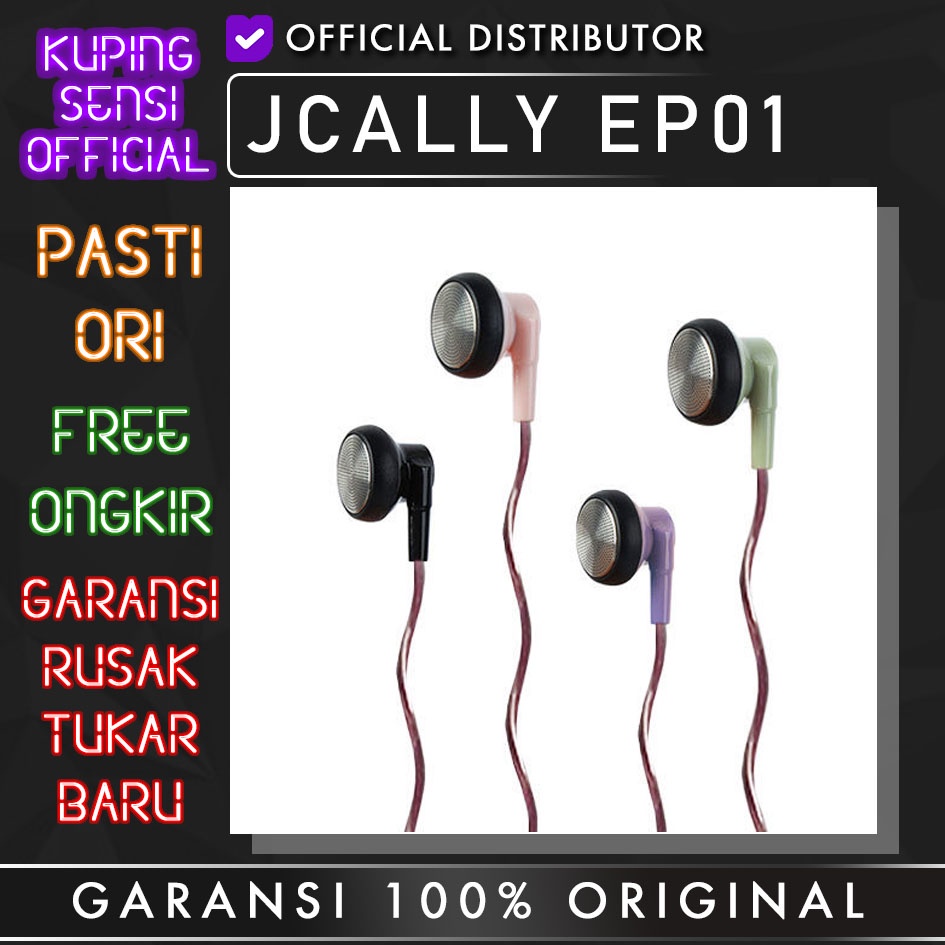 JCALLY EP01 Earbud with Microphone alt KZ EDX Pro QKZ AK6 X Pro TRN MT1 Vido Nicechk Earbud-1