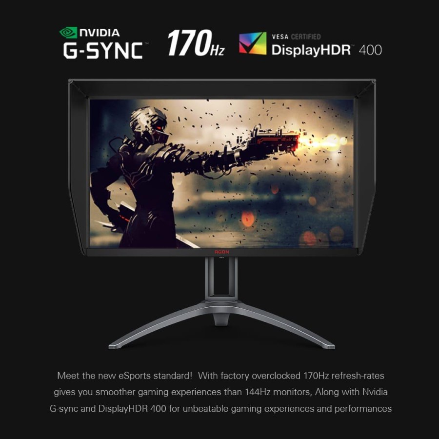 LED Monitor Gaming AOC AG273QXP 27&quot; 170Hz QHD HDMI DP - AOC AG273QXP