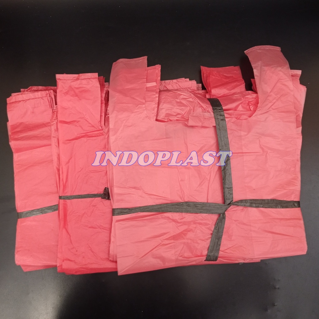 KANTONG PLASTIK KRESEK LOS PINK (BANTENG) / KANTONG PLASTIK KILOAN