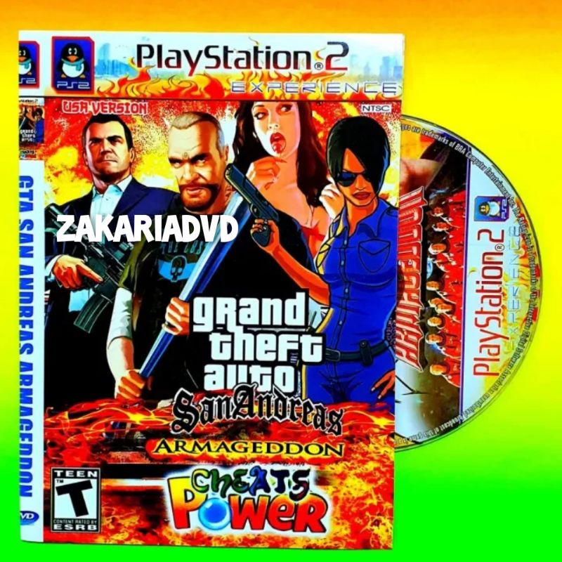 Kaset Ps 2 GTA ARMAGEDDON