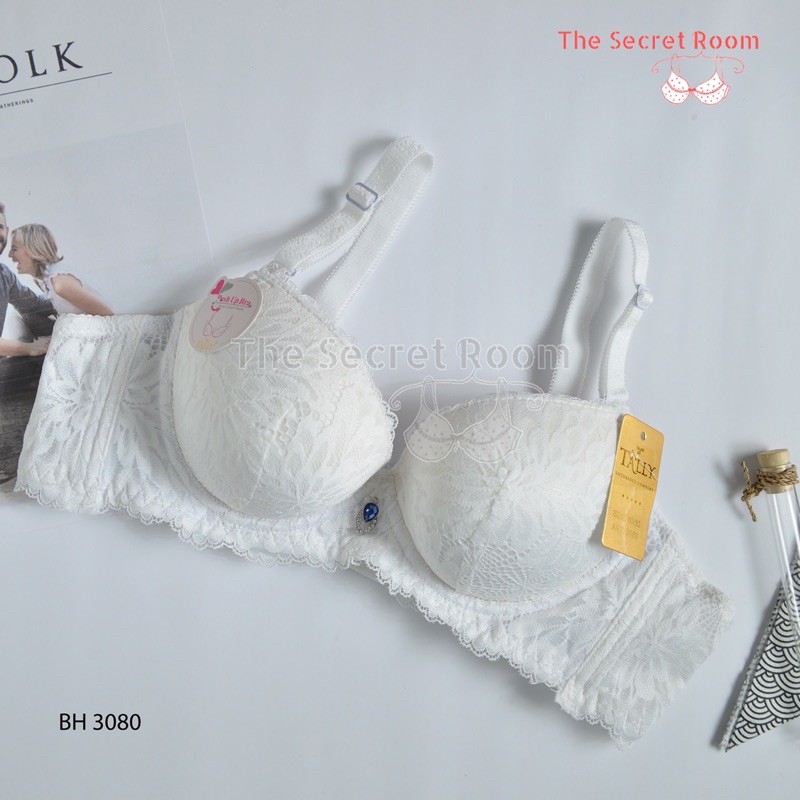 TALLY BRA BH PUSH UP 3080 I BUSA TEBAL I CUP B BESAR | TANPA KAWAT I SIZE 36-40