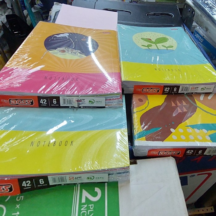 

Terlaris Buku Tulis campus Big Boss 42 lmbr