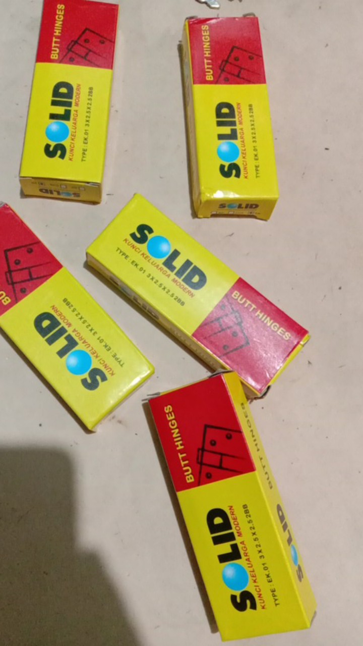 Engsel Solid 3 Inch / Engsel Jendela 3