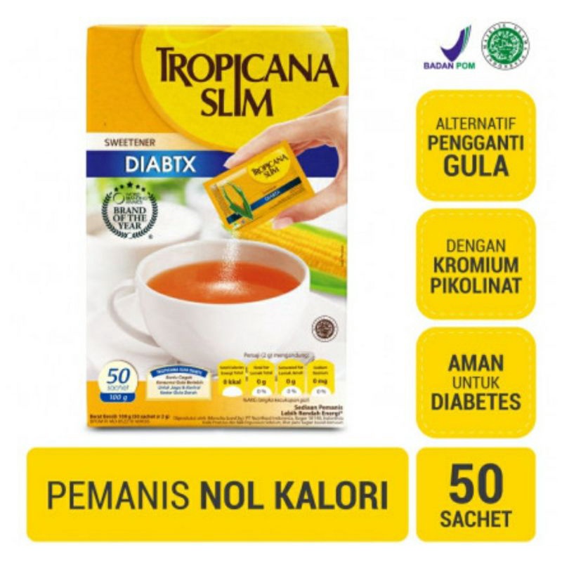 

Tropicana Slim diabtx 50's