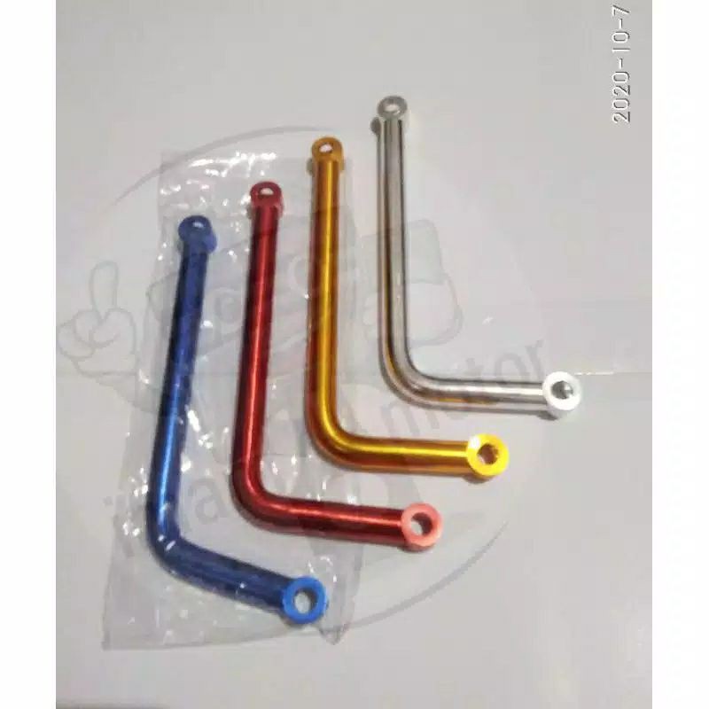 pangkon L knalpot ninja RR/R- breket knalpot ninja R