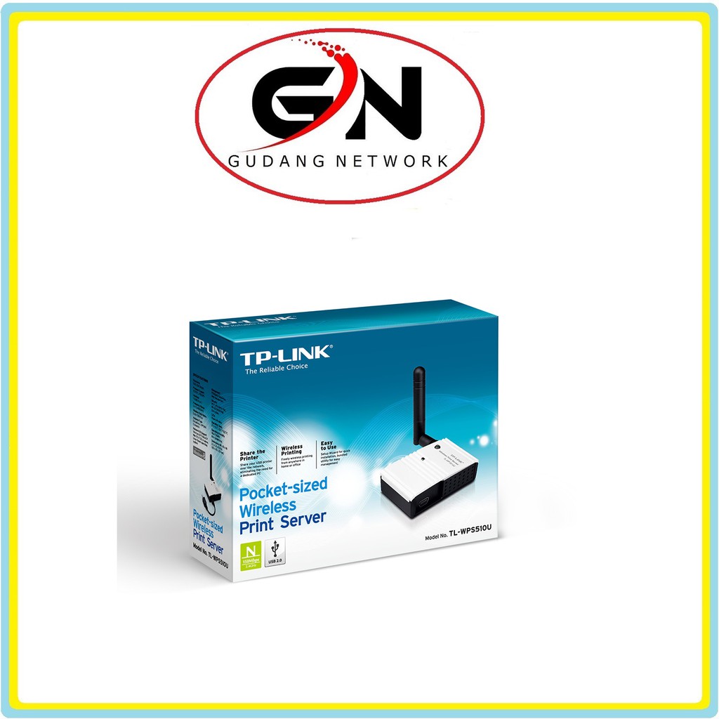 TP-Link TL-WPS510U 150Mbps Wi-Fi USB 2.0 Print Server