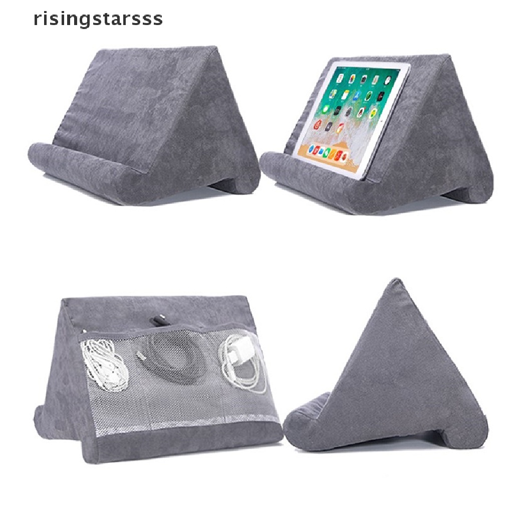 Stand Holder Tablet / iPad / Laptop / Handphone Bentuk Bantal Jelly