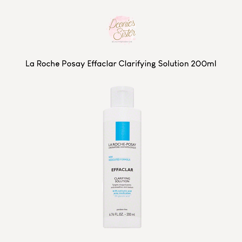 Jual La Roche Posay Effaclar Clarifying Solution Acne Toner 200ml