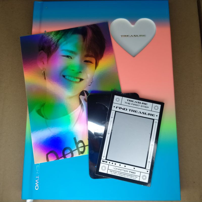[BACA DESKRIPSI] UN-SEALED ALBUM TREASURE THE FIRST STEP - CHAPTER 2 (ALBUM ONLY)