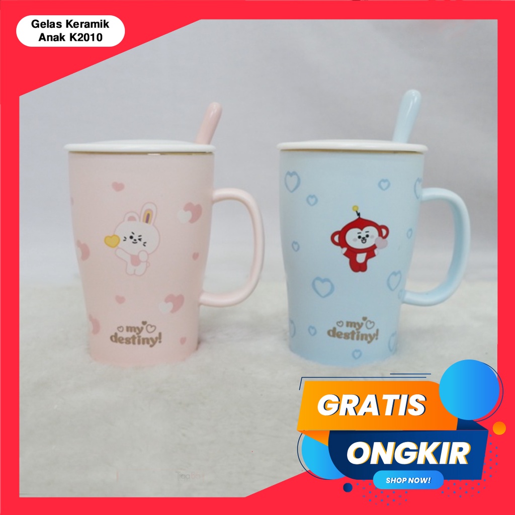 365 Mug Keramik #41068 Cangkir / Gelas Keramik Printing Korea Unik