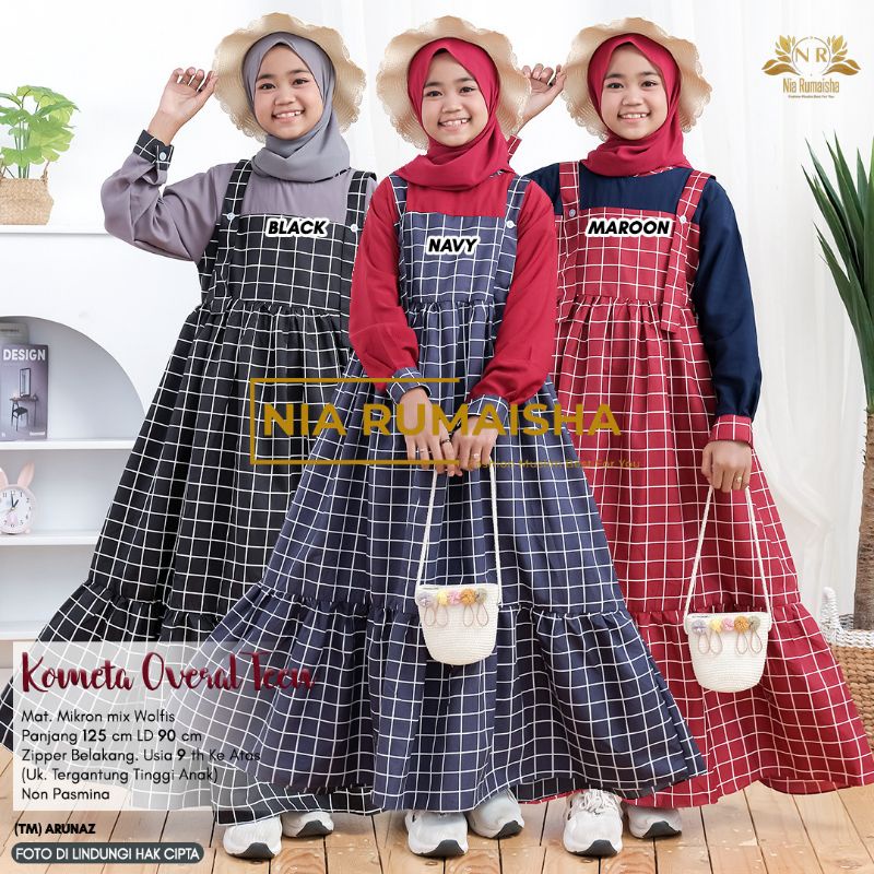 GAMIS ANAK REMAJA ORI NIA RUMAISHA