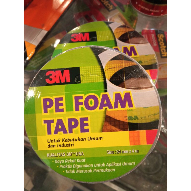 

3M Double Tape Pe Foam Grey 24 mm x 4 M .