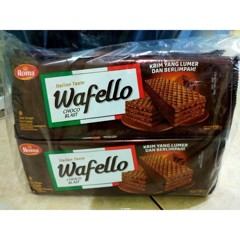 Roma Wafer Wafello 130 gram