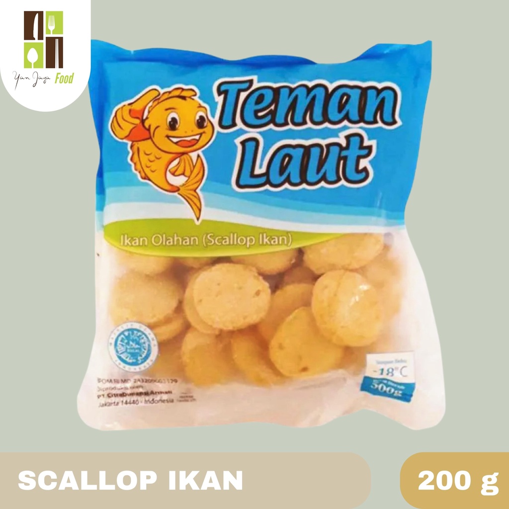 Scallop Ikan Teman Laut [200g]