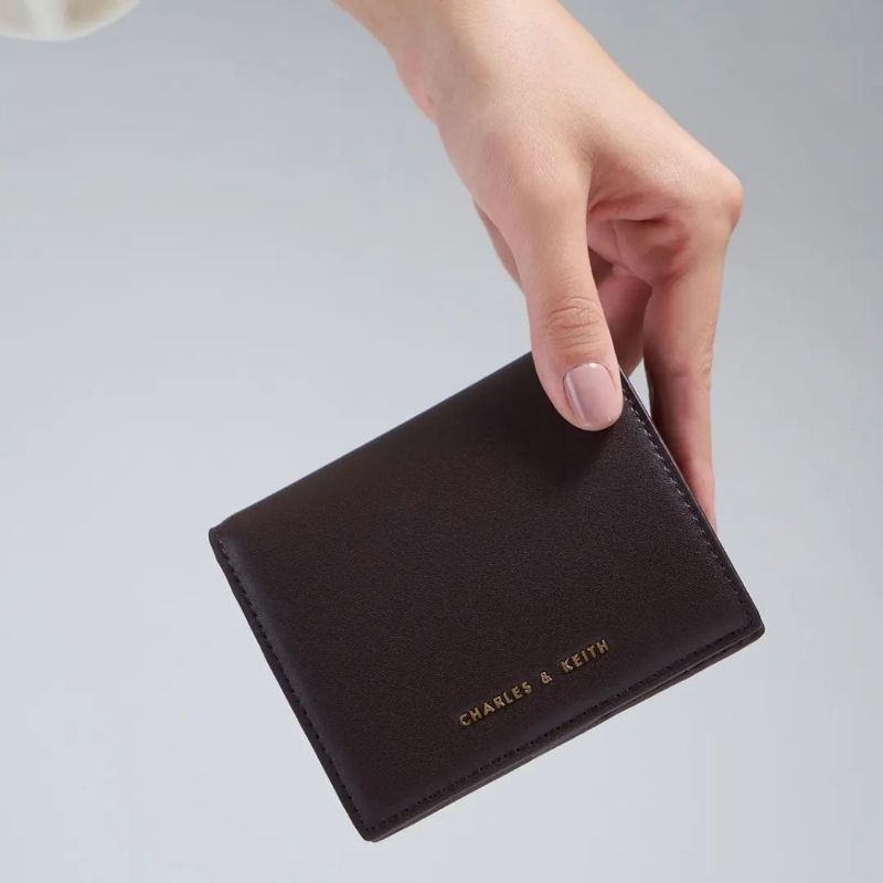 9.9 SALE | CK Evelynn Snap Button Mini Wallet