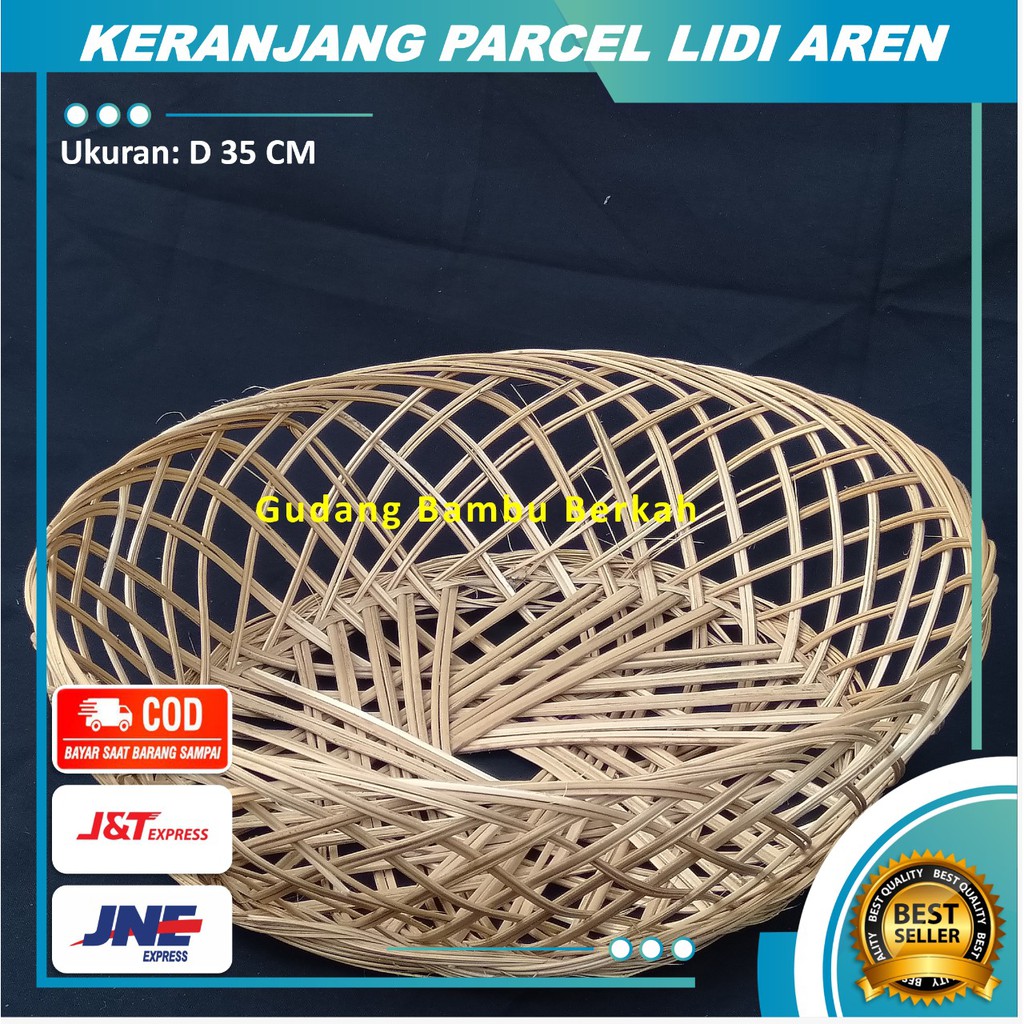 Keranjang Souvenir Parcel Buah / Keranjang Seserahan Pernikahan / Souvenir Parcel Buah Lidi Aren