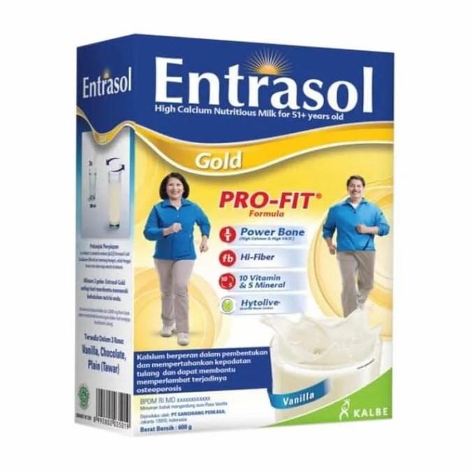 

[COD] Entrasol Gold Vanila Susu Dewasa [600 g] [COD]