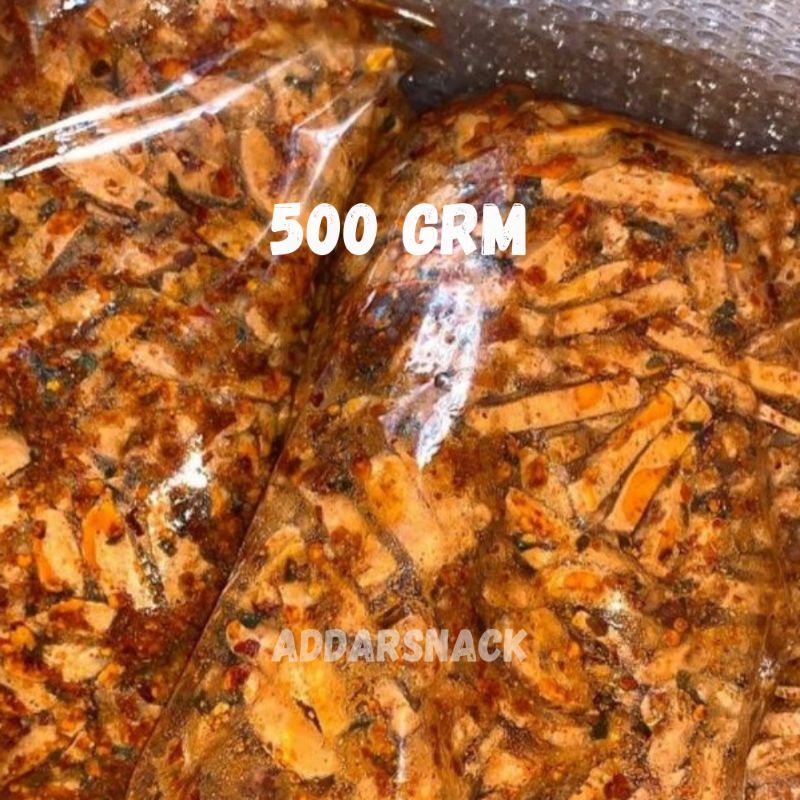 Basreng Stik Bumbu Basah Daun Jeruk Halal Netto 500Grm