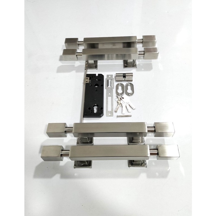 PEGANGAN PINTU RUMAH 35CM 3030 35.01 JMJ DOP 2PASANG+BODY PELOR (G7122@2,D42)