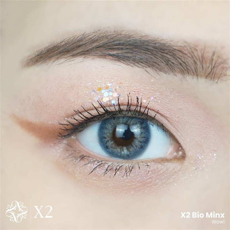 Softlens X2 Bio Minx WOW 14.5mm Minus dan Normal by Exoticon