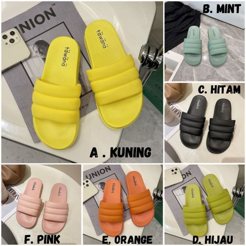 TAWANA BANTAL DAN TAWANA WEDGES (SISTEM PO)