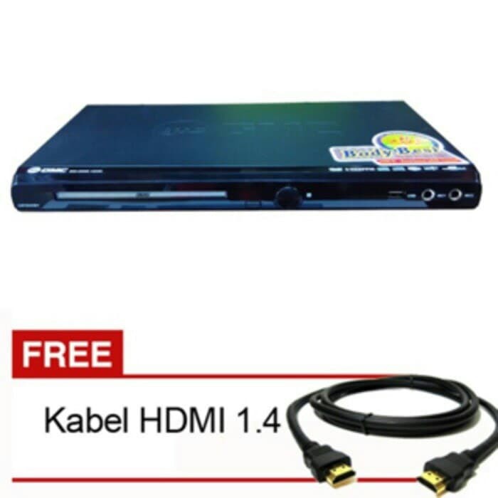 Ready Stok GMC BM 088 B dvd player HDMI karaoke alat pemutar kaset cd dvd vcd mp3 Limited