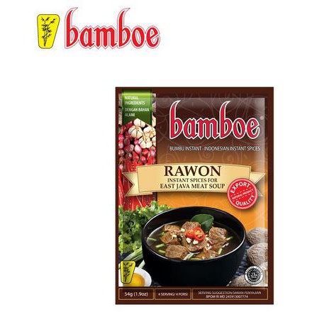 Bamboe Bumbu Rawon Instant 54g Halal