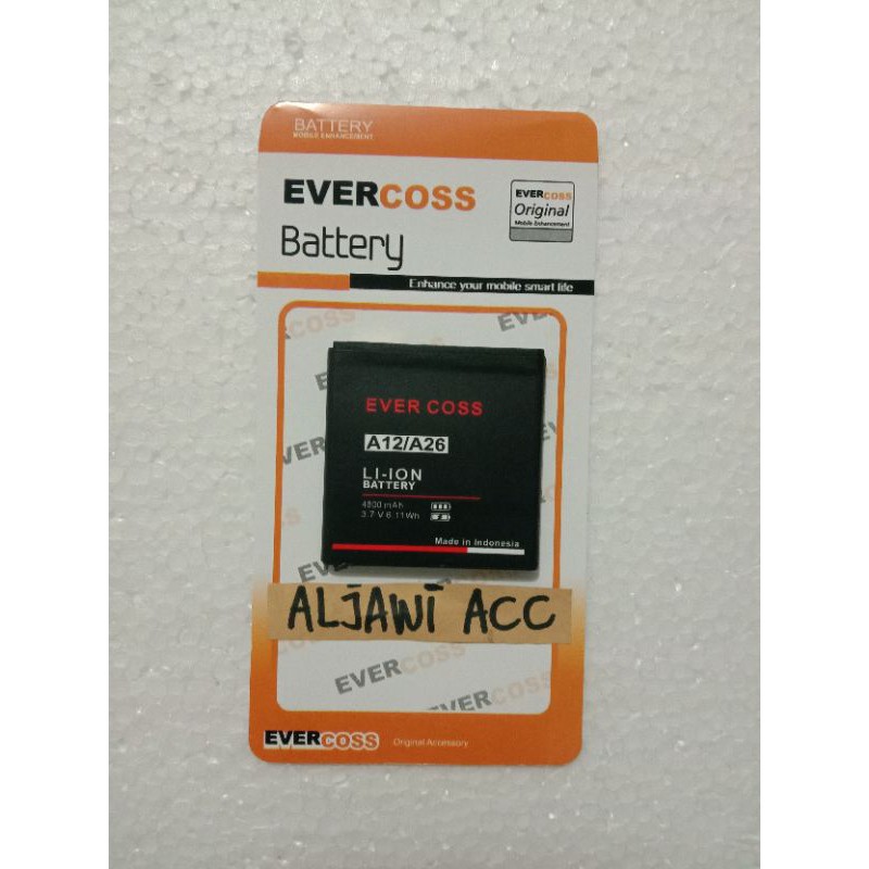 Baterai Cross Evercoss A12 / A26 Original Battery Hp