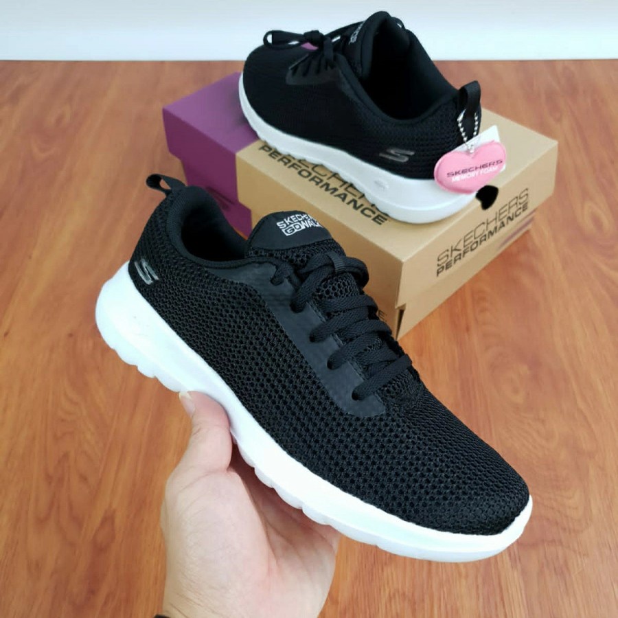 Skechers Skechers Wanita Sepatu skechers Original skechers gowalk Joy Centerpiece Tali Sepatu Wanita Skecher Sketcher  Skechers Gowalk Joy Center Piece Sepatu Skechers Wanita Tali Sneakers wanita tali Skechers Original Skechers Murah